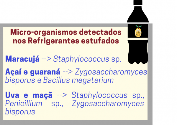 bactérias em refrigerantes