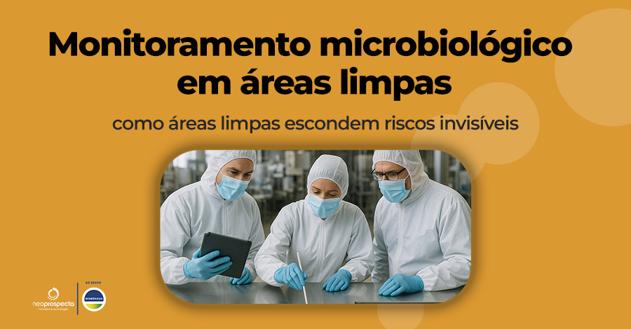 Monitoramento microbiológico em áreas limpas: quando a cultura falha, o sequenciamento revela