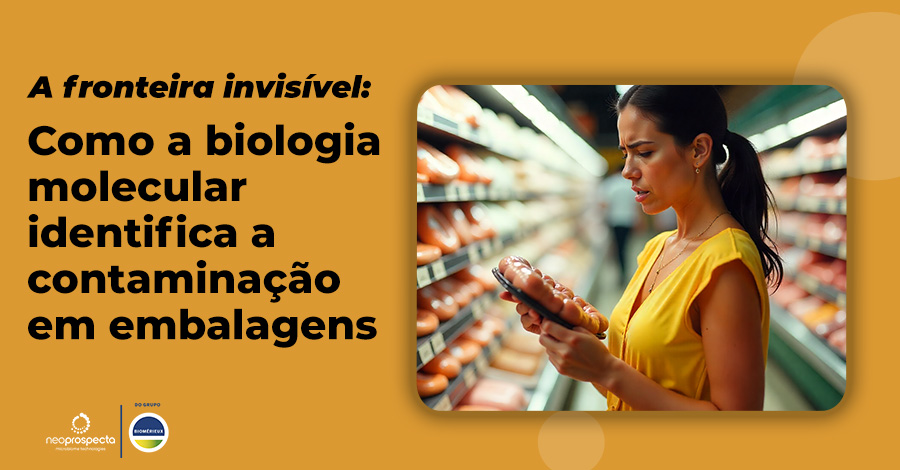 A fronteira invisível: como a biologia molecular identifica a contaminação em embalagens