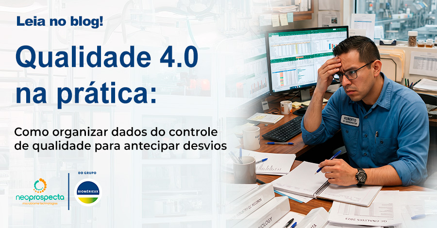 Qualidade 4.0 na prática: como organizar dados do controle de qualidade para antecipar desvios