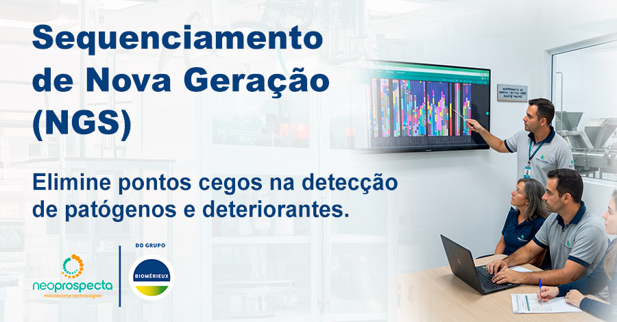 Como o Sequenciamento de Nova Geração (NGS) elimina pontos cegos na detecção de patógenos e deteriorantes